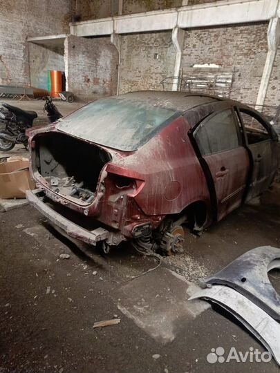 Лонжерон mazda 3 bk