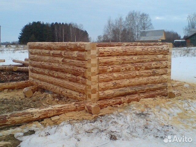 Срубы домов и бань