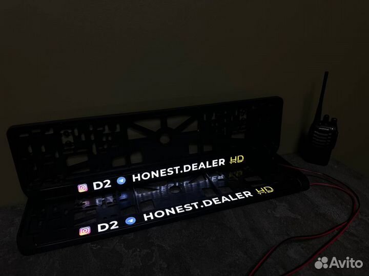 Рамка с led подсветкой по вашему дизайну