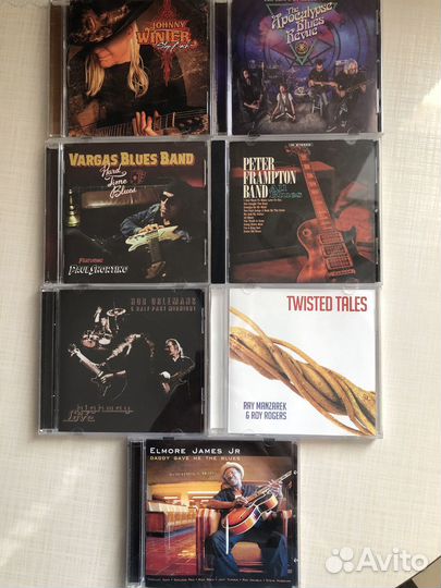 Коллекция Blues and Rock на CD