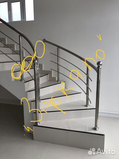 Перила из нержавеющей стали