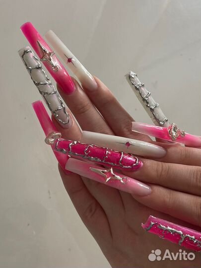 Наращивание ногтей на дому