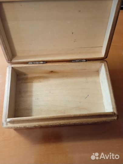 Шкатулка деревянная из СССР