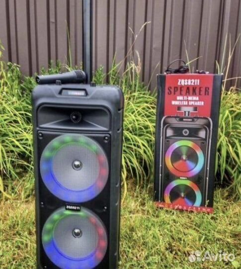 Акустика большие колонки bluetooth zqs8211