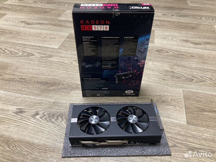 Видеокарта RX 570 8gb