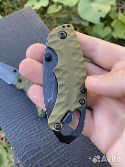 Нож складной Kershaw хаки