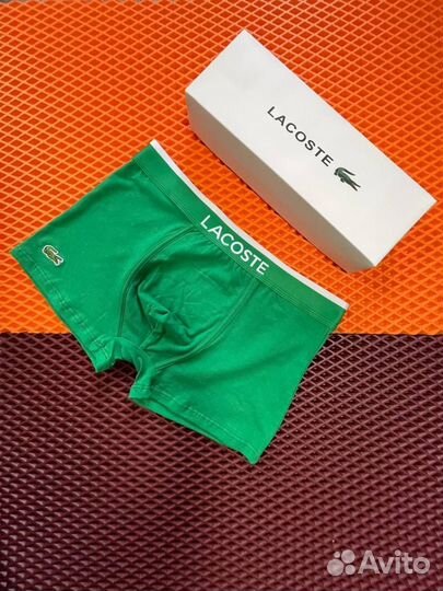 Трусы мужские боксеры lacoste