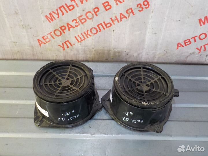 Штатный сабвуфер динамики Ауди Q7 4L Каен Туарег