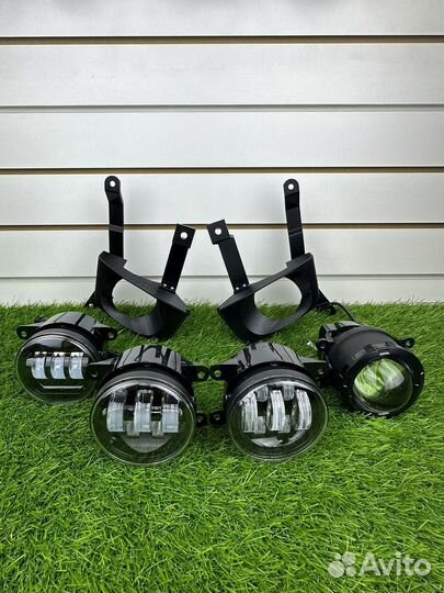 Рамки птф/туманки KIA Rio 3 рестайлинг