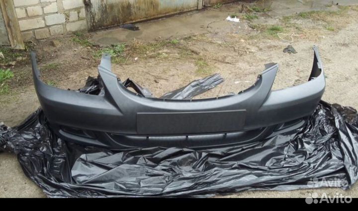 Бампер передний hyundai accent