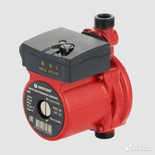 Насос для повышения давления unipump UPA 15-120