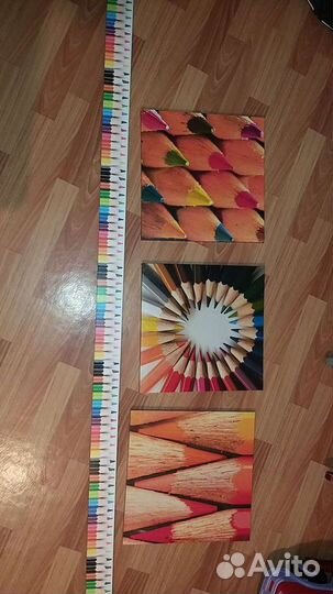 Картины+ плинтус