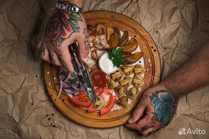 Помощь в открытие точки общепита (шаурма и т.п.)