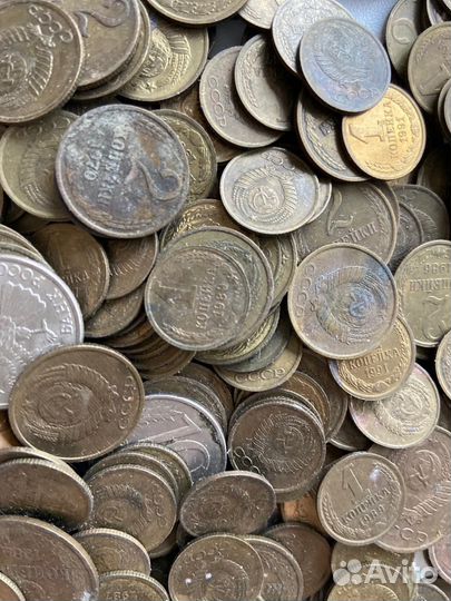 Монеты СССР Коллекция монет с 1956г. по 1993г
