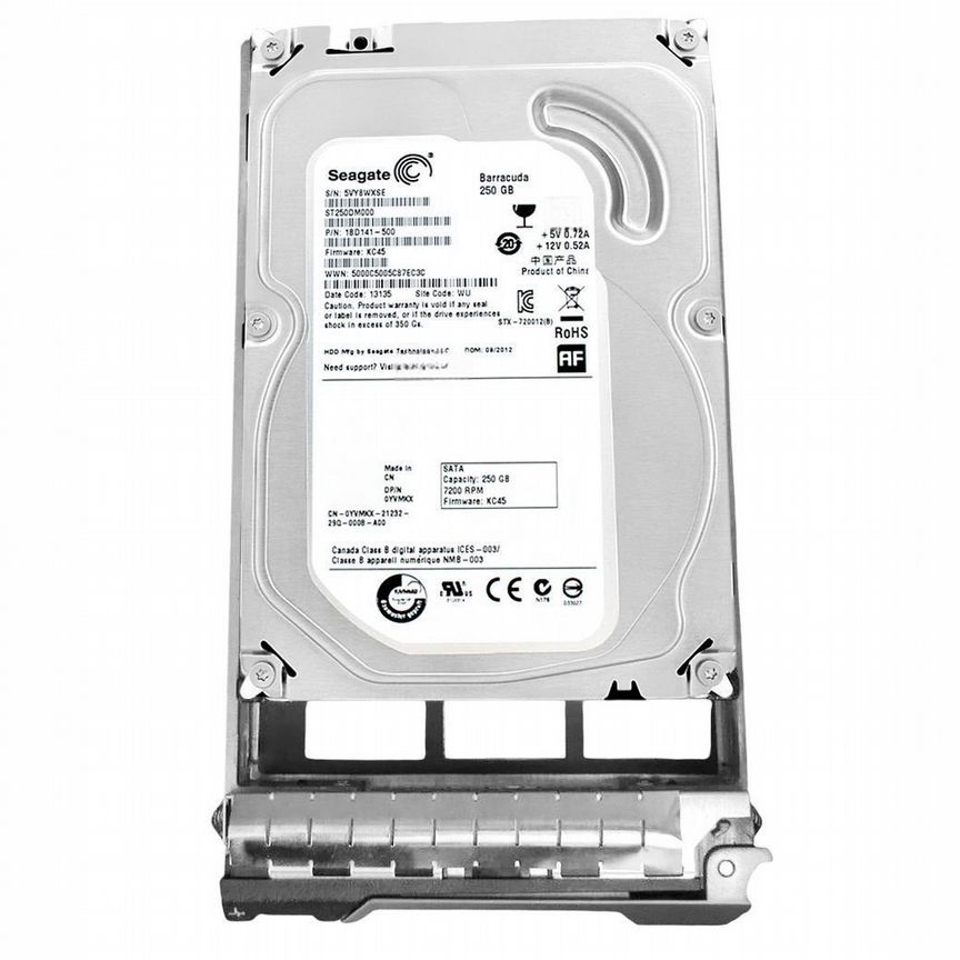 [0YVMKX] Жесткий Диск Dell Yvmkx 250gb Sata3 3,5" Hdd 0yvmkx