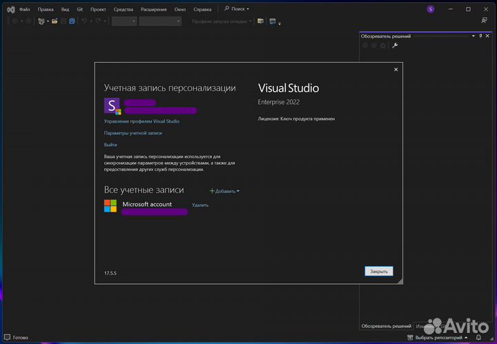 Visual Studio Professional / Enterprise 2022-2005
