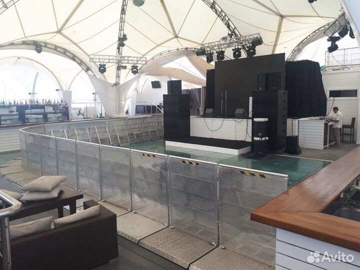 Заборы/ ограждения / фан-барьеры / силовые