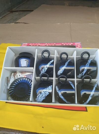 Чайный сервиз новый на 6 персон