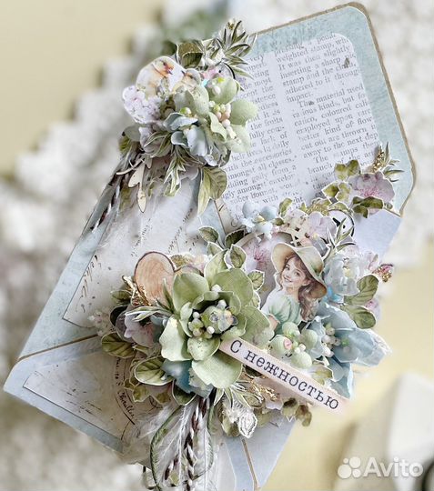 Открытка ручной работы