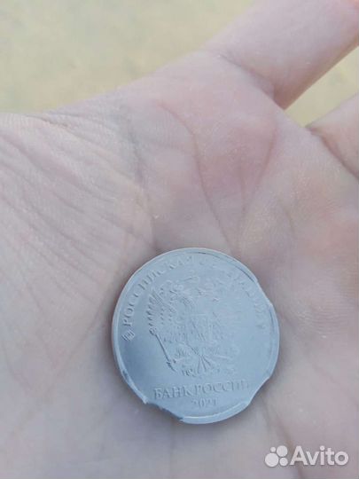 Монета брак