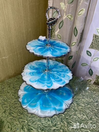 Фруктовница из эпоксидной смолы