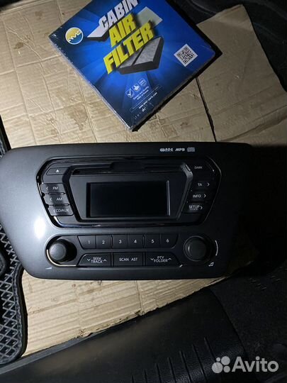 Магнитола kia rio 3