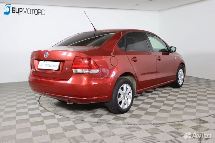 Volkswagen Polo 1.6 AT, 2012, 164 355 км