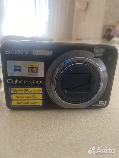 Компактный фотоаппарат sony cyber shot