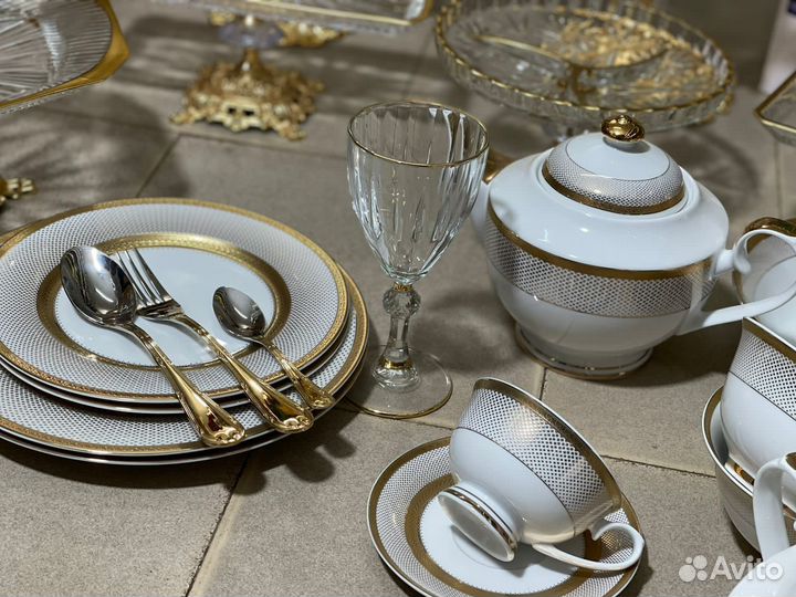 Чайно-обеденный сервиз Happy Home новый