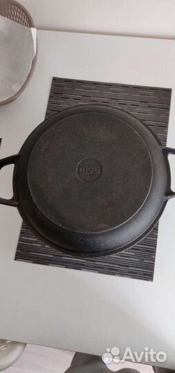 Кастрюля биол, Чугун, 6 л