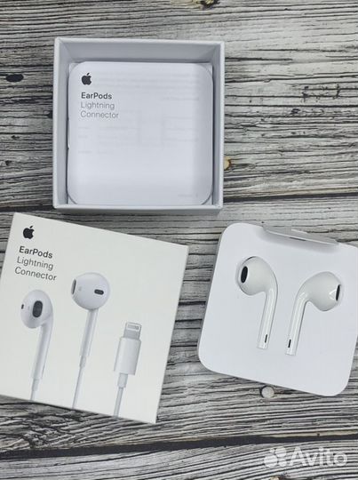 Наушники EarPods Apple Lighting Оригинал