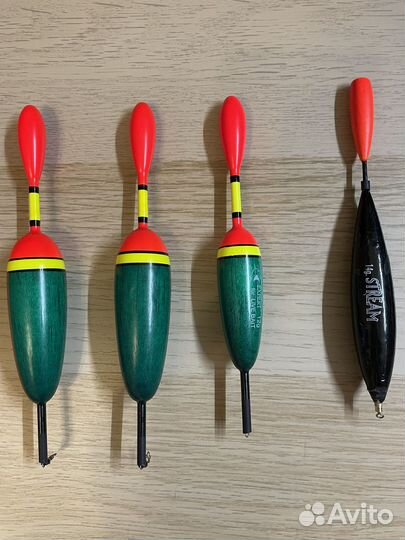 Набор поплавков для ловли на живца