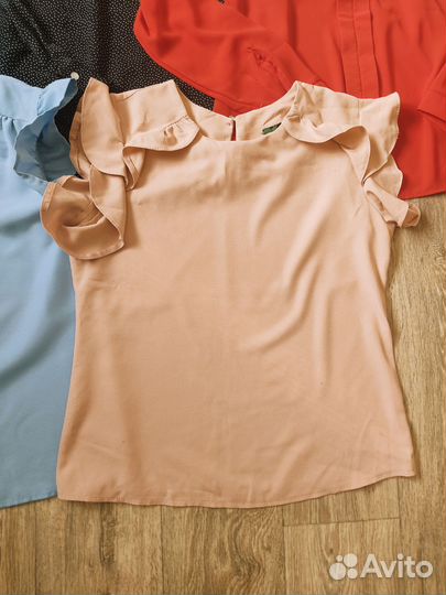 Женские рубашки и блузки пакетом 42 44