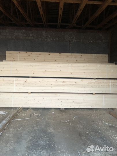 Брус профилированный погонаж