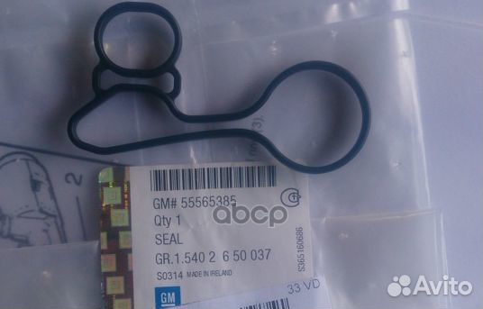 Прокладка масляного фильтра 55565385 general MO