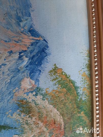 Картина маслом на холсте пейзаж