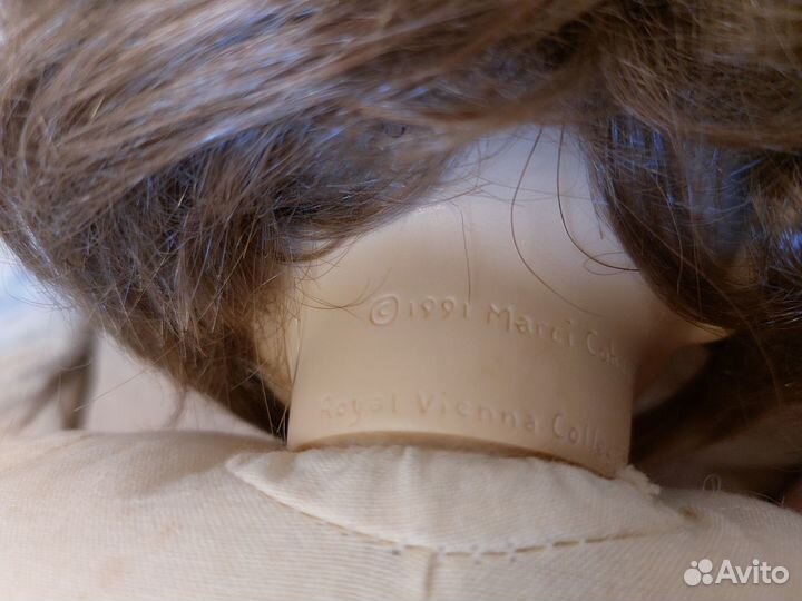 Кукла коллекционная c клеймом Marci Kohen