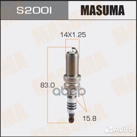 Свеча зажигания иридивая 6 S200I Masuma