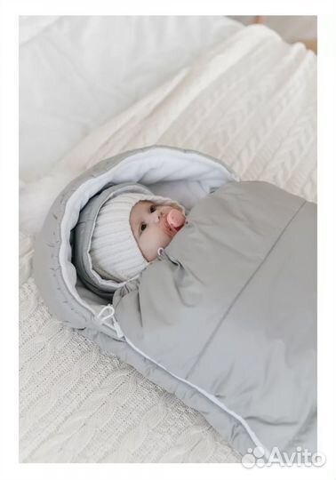 Конверт на выписку с комбинезоном