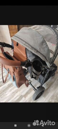 Коляска 2 в 1 camarelo cone