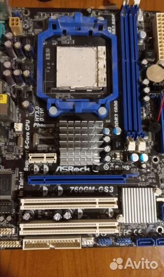 Материнская плата asrock 760gm-GS3