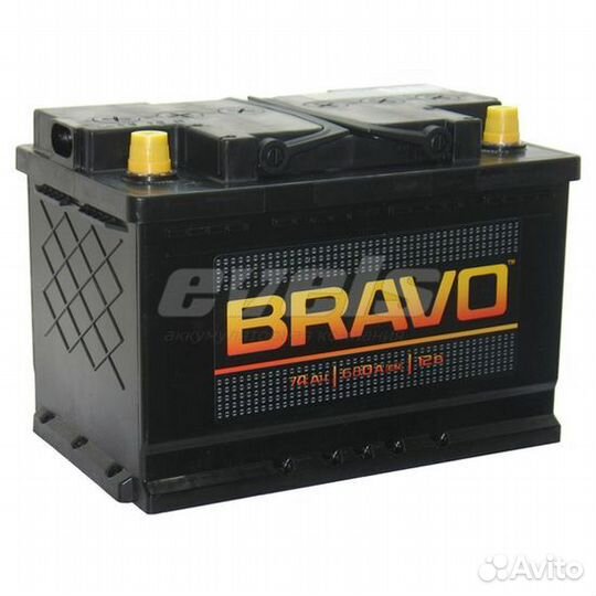 Аккумулятор 74Ah Bravo аком