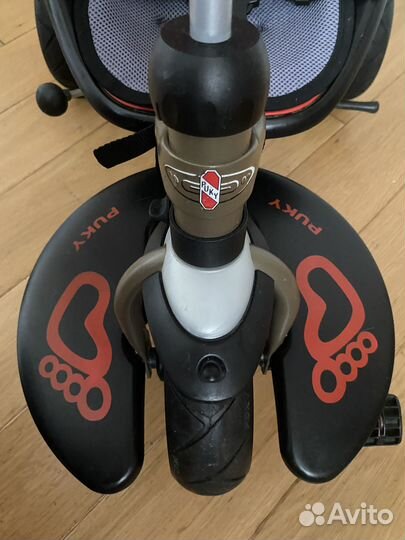 Трехколесный велосипед puky CAT Creety серебристый