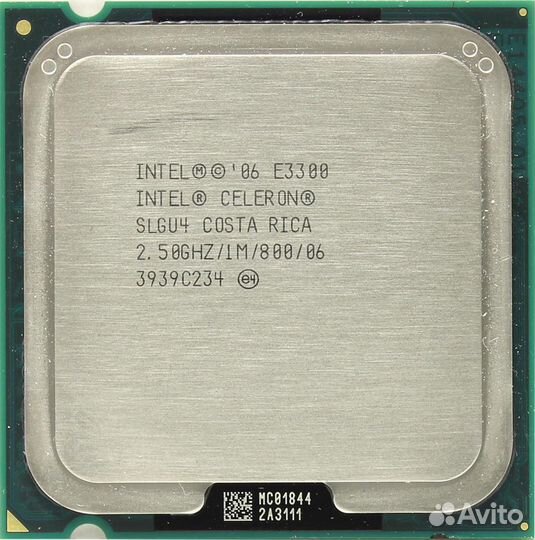 Intel Celeron E3300 2.5GHz 2core 1M 65W 800MHz 775
