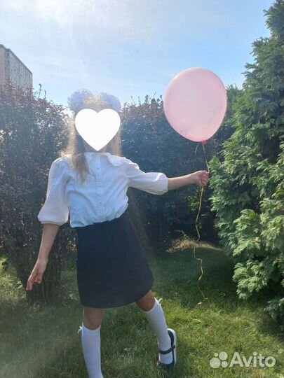 Блузка белая для девочки 128 acoola