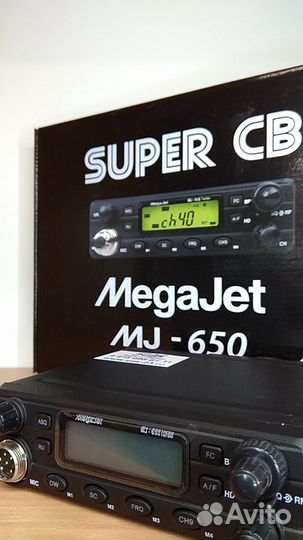 Megajet MJ-650 автомобильная рация