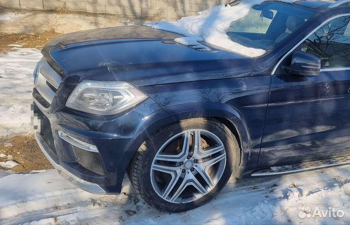 Бампер передний мерседес GL166 гл166 амг