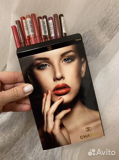 Набор карандашей для губ Chanel