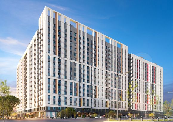 1-к. квартира, 38,7 м², 12/17 эт.