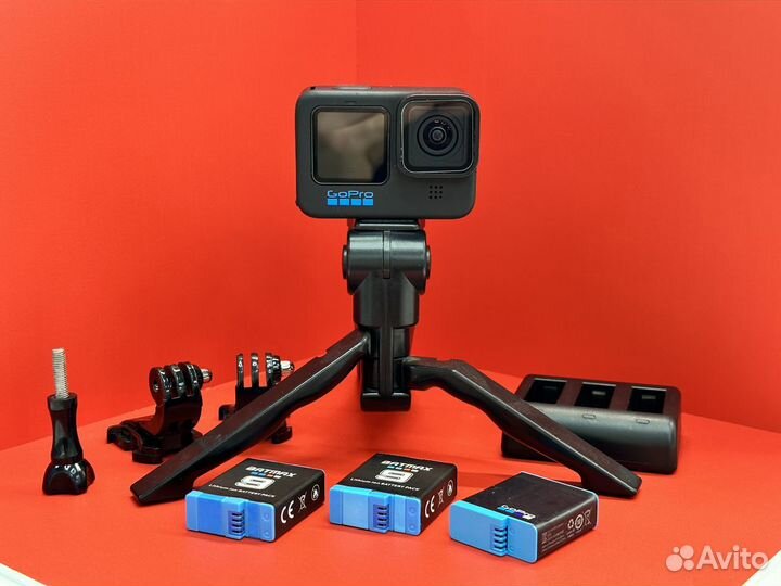 GoPro Hero 10 Black + набор аксессуаров